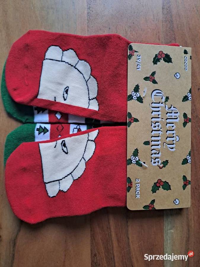 Cropp 2 pack świątecznych skarpetek z pierogiem