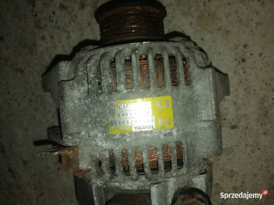 Alternator corolla e12 14 vvti wersja japońska Corolla Brzeg Dolny sprzedam