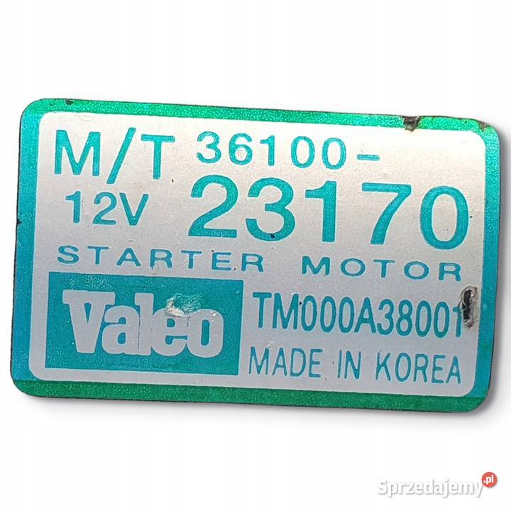 ROZRUSZNIK Hyundai Tucson 20 16V 3610023170 osobowe Chełm