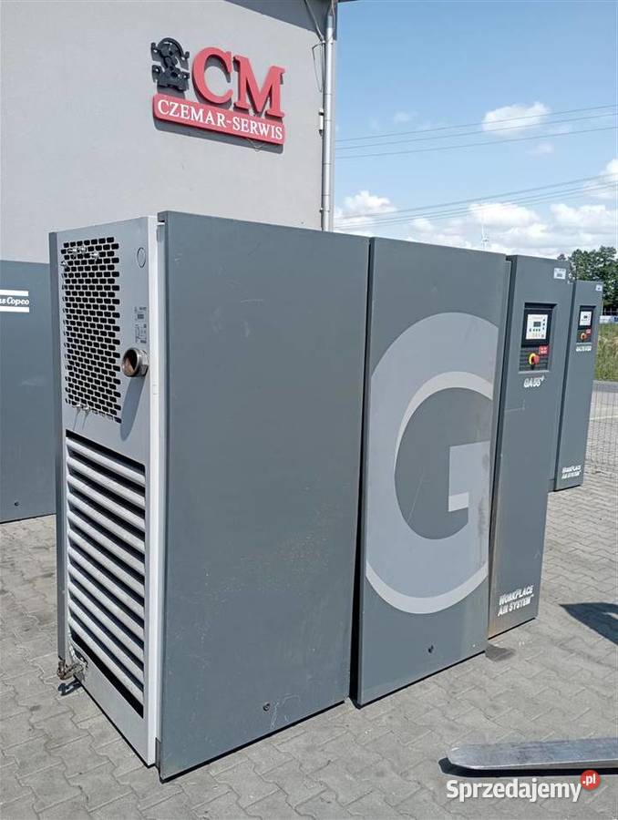 Sprężarka ATLAS COPCO GA55 PLUS55KW S013707 Produkcja Biznes i Przemysł