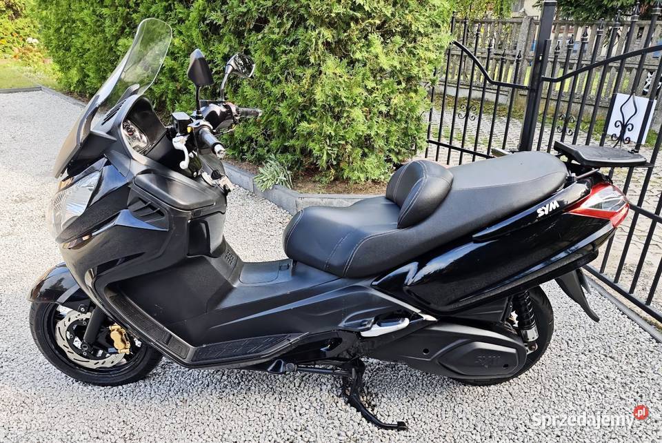 Skuter Sym Maxsym 400cc 2013r 17 ABS LED nieuszkodzony Łask sprzedam