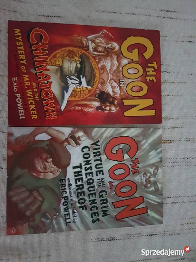 Komiksy w jangielskim THE GOON Europejskie sprzedam