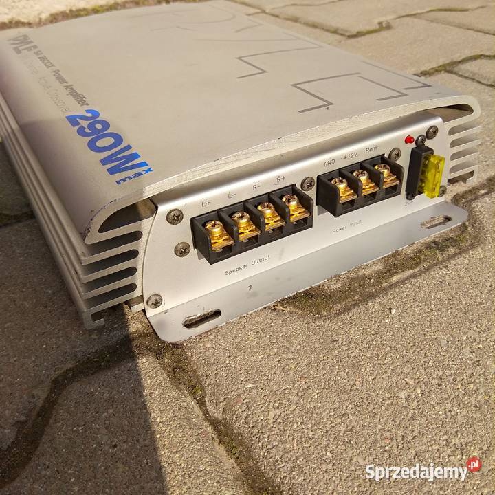 Pyle SA 2600X Wzmacniacz samochodowy 290 W20A Car audio dolnośląskie Świebodzice