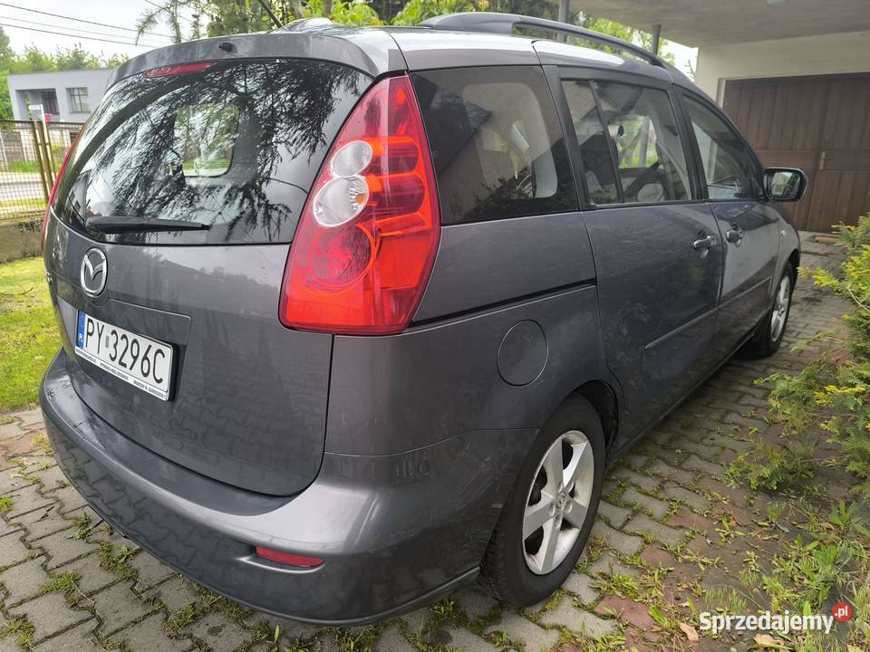 Mazda 5 20 benzyna zadbany w pełni sprawny 2000cm3 wielkopolskie Swarzędz sprzedam