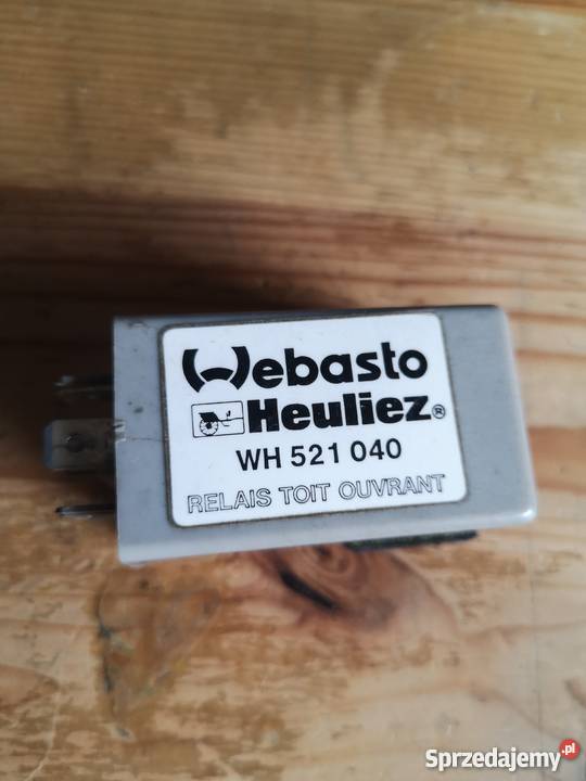 Przekaźnik wycieraczek tył Citroen WH 521 040 wielkopolskie Margonin