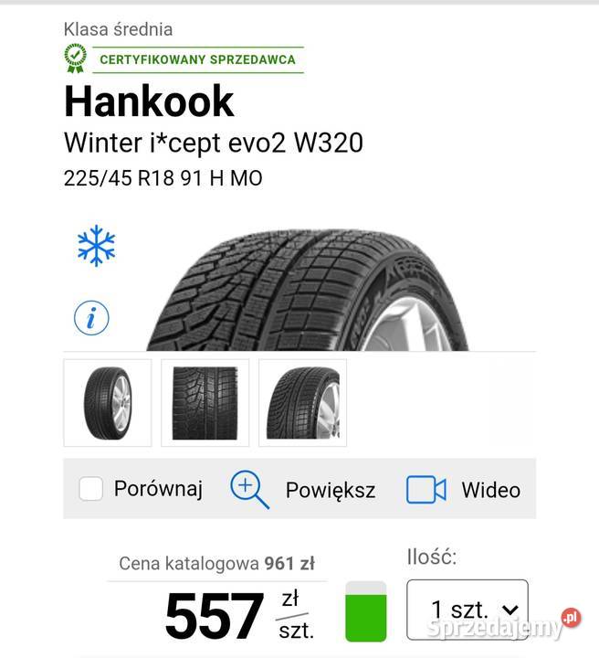4 Opony zimowa Hankook Winter icept evo2 SUV Kolbuszowa