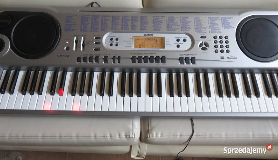 Keyboard CASIO LK73 podświetlane dynamiczne Lubin sprzedam