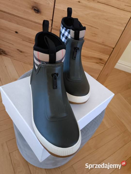 Kalosze Burberry orginalne r 34 Szczecin sprzedam