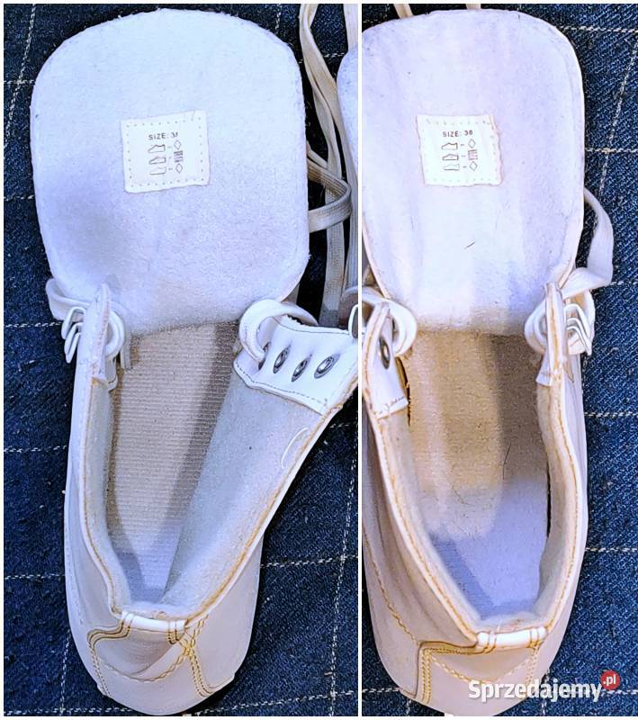 Łyżwy figurowe firmy Action rozmiar 38 wkładki