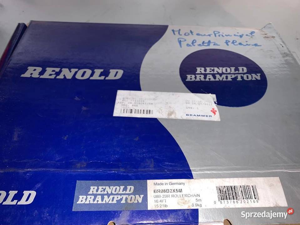 Łańcuch rolkowy Renold Brampton BR08B2 x5m Warszawa