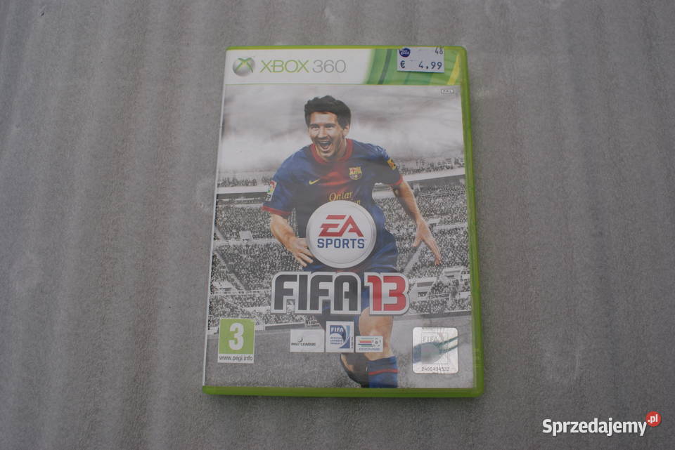 Trzy Gry XBOX 360FIFA1316PES 2013 Okazja Olsztyn
