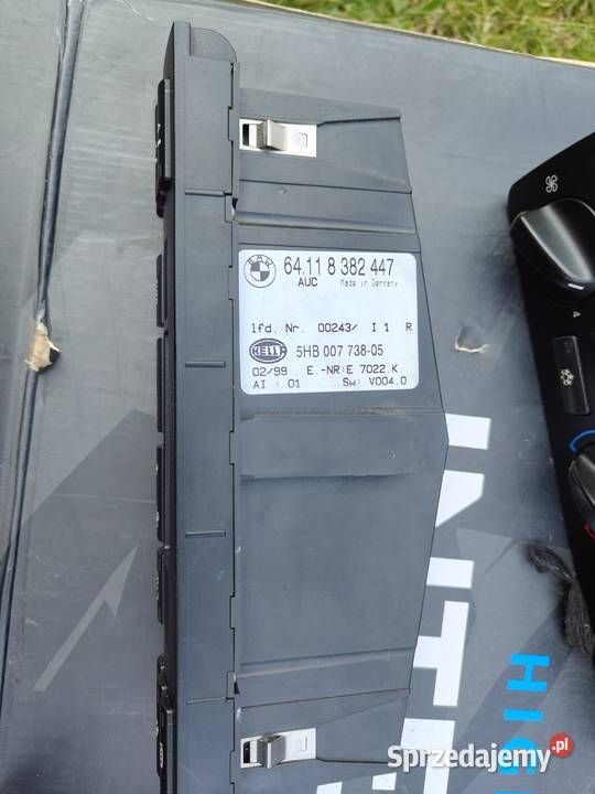 Bmw e46 panel klimatyzacji przed lifta lift