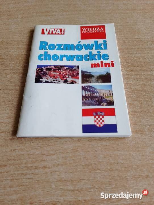 ROZMÓWKI CHORWACKIE mini wersja kieszonkowa do wielkopolskie