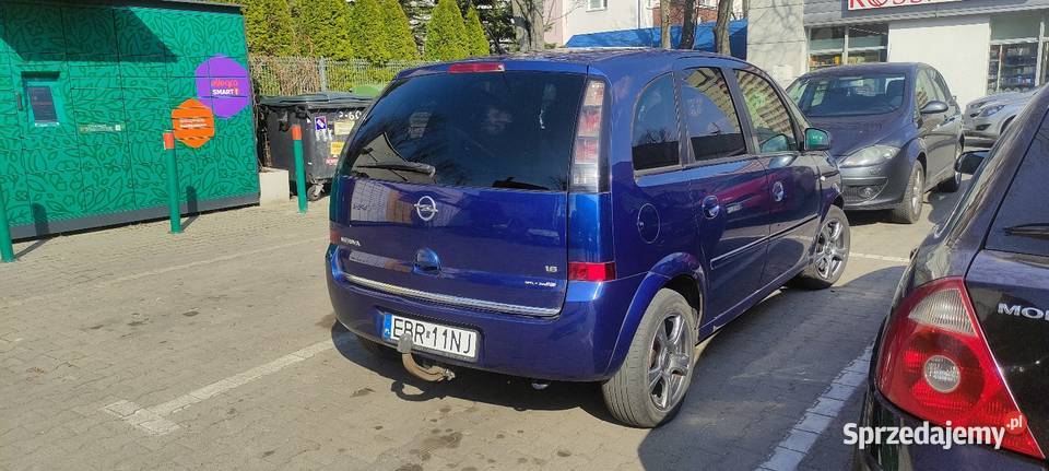 Opel Meriva 16 16v 105 LPG przyciemniane szyby łódzkie Łódź