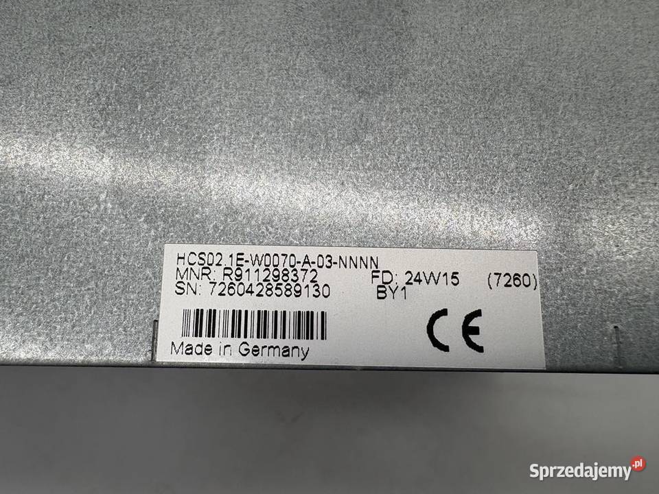 Rexroth HCS021E W0070 A 03 NNNN R911298372 Warszawa