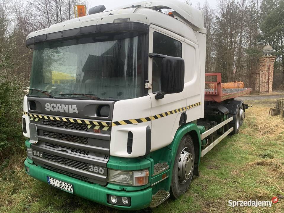 Jałowiec Scania 380 pomoc drogowa Rok produkcji 1996 Zielona Góra