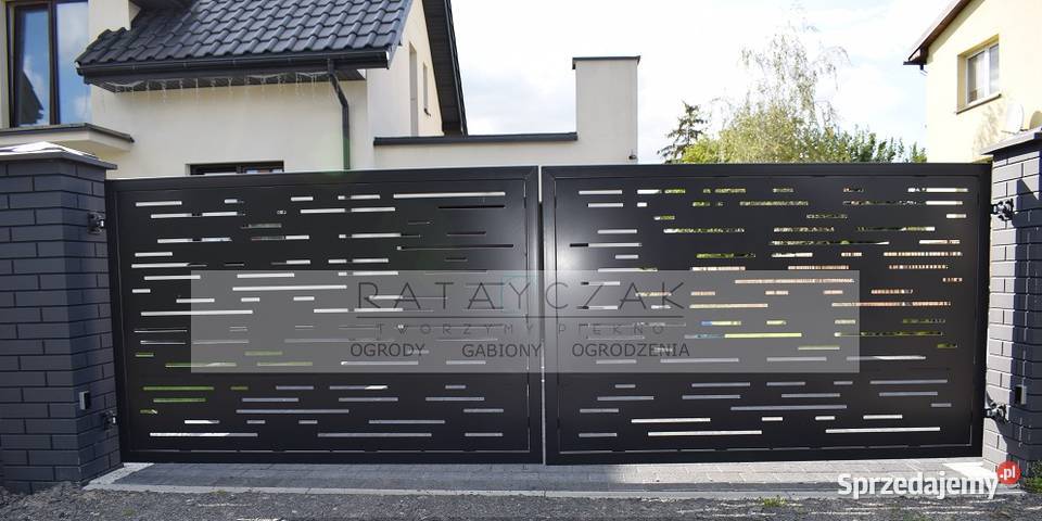 BRAMA DWUSKRZYDŁOWA PROFILOWA Gniewkowo