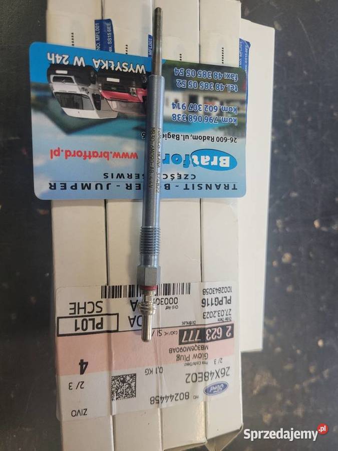 Świeca Żarowa FORD RANGER 2623777 MB3Q6M090AB Radom