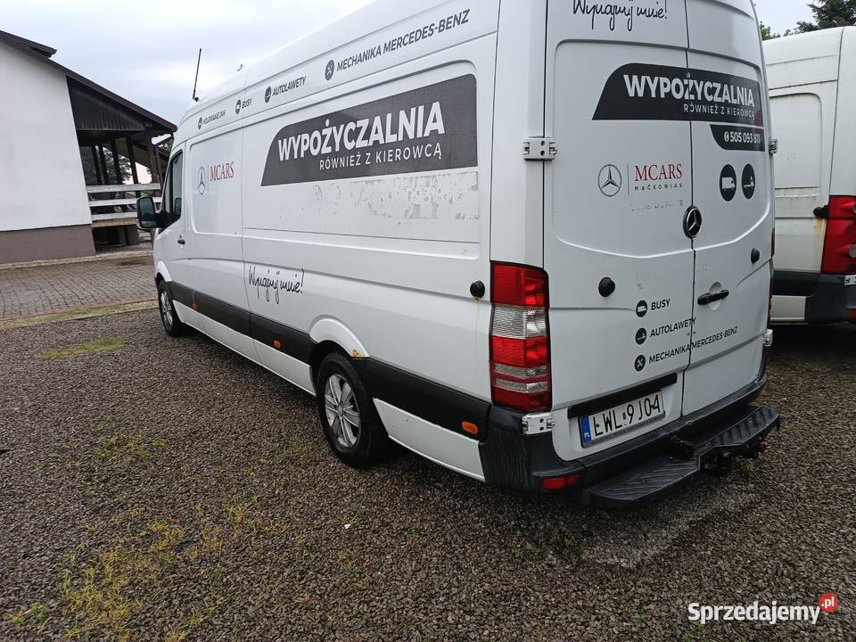 Sprinter blaszak SWAP silnik 27 CDI uciąg haka Wołoskowola