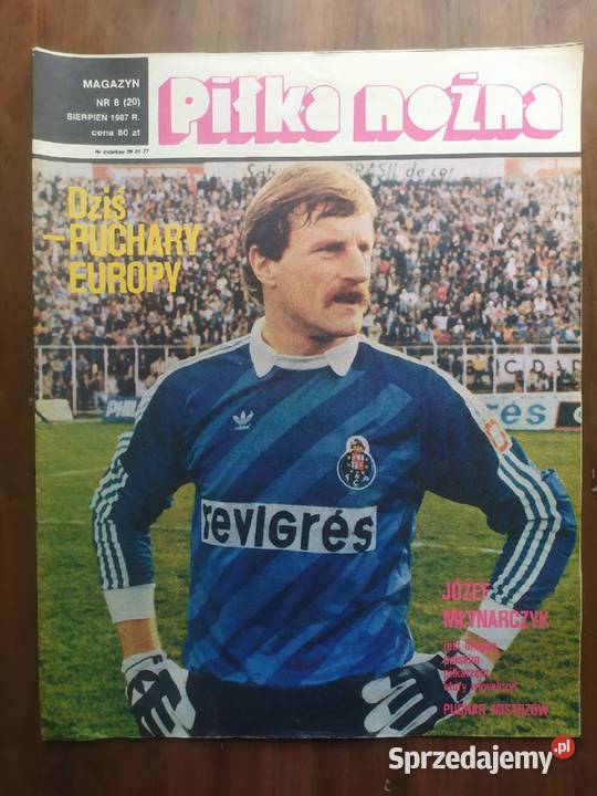 Piłka Nożna Magazyn rocznik 1987 kompletny Łódź