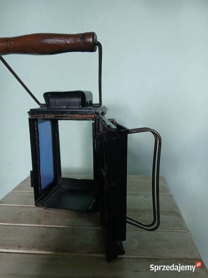 Stara lampa kolejowa Kraków