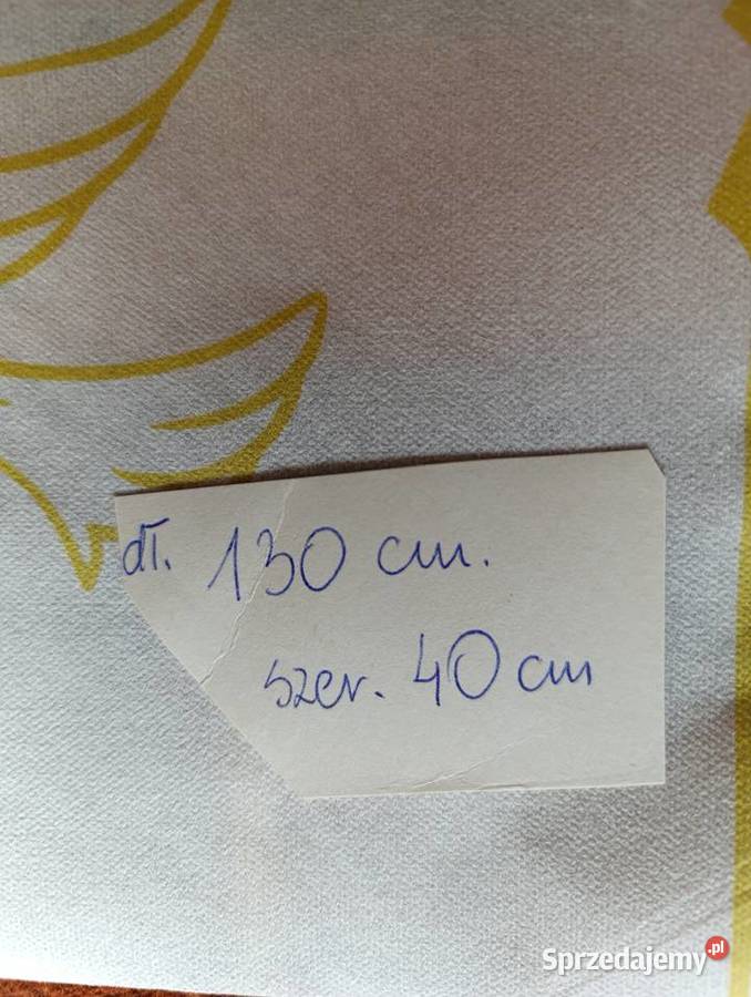 Ozdoby na tort komunijny bieżnik na stół