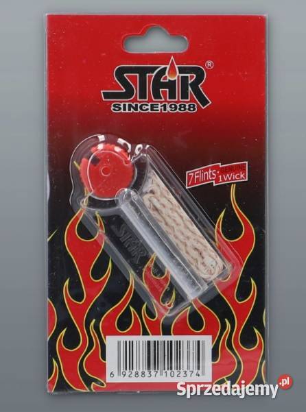 Zestaw Kamień I Knot Do Zapalniczki Benzynowej sprzedam