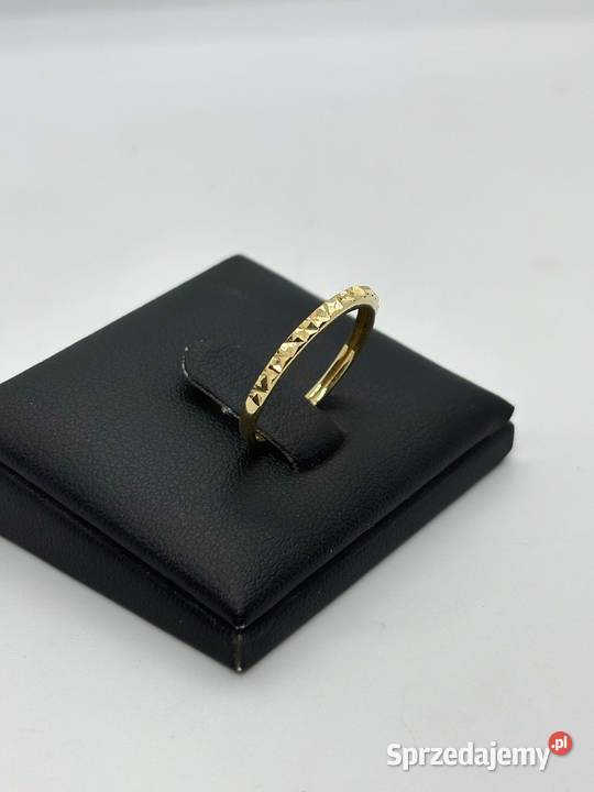 Nowy Złoty Pierścionek pr 585 129g Rozmiar 14 Elbląg