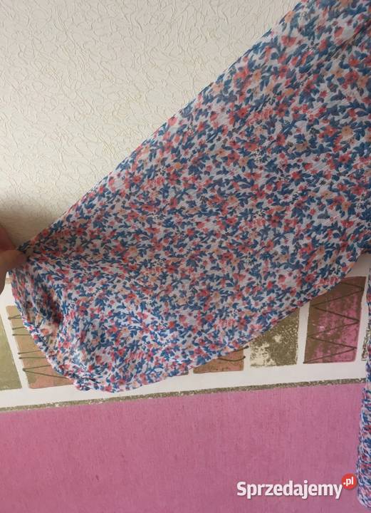 VILA bluzka bluzeczka koszula w kwiaty kwiatki Rozmiar 38(M)