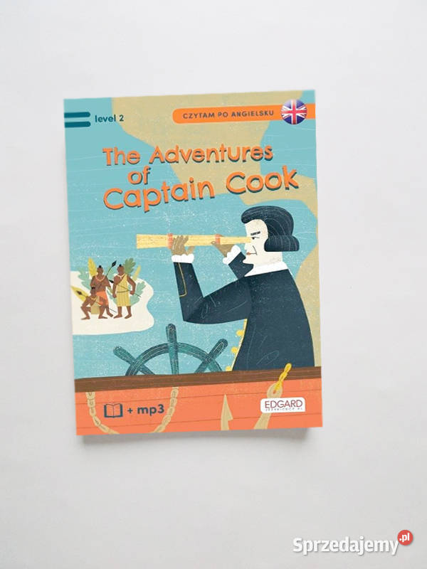 nowa książka The Adventures of Captain Cook Artykuły szkolne Warszawa