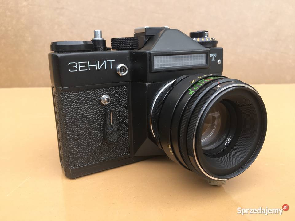 Aparat fotograficzny lustrzanka Zenit ET Helios opolskie Opole