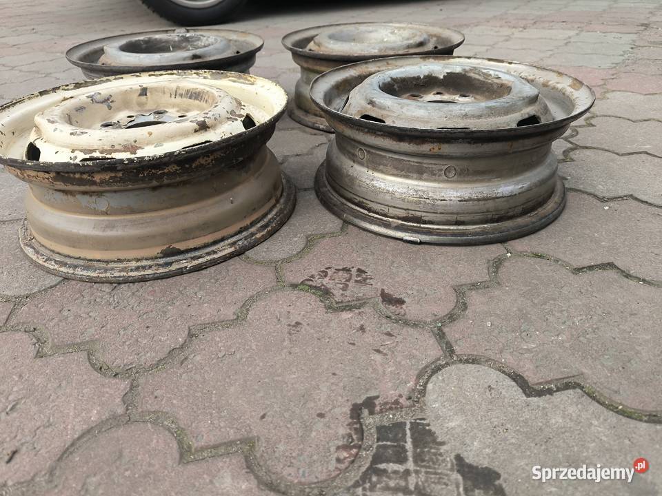 Fiat 125p felgi stalowe fasolki 45 13x4x98 Samochodowe Stalowa Wola
