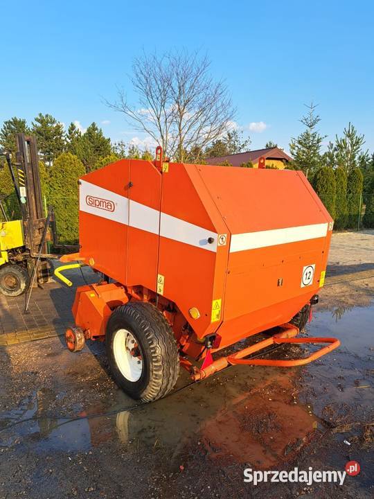 Prasa Sipma Z 2791 super stan oryginał transport Owijanie sznurkiem Rolujące (belujące) Parczew