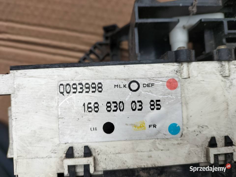 Panel Nawiewu klimatyzacji MERCEDES AKLASA W168 Kamień-Kolonia