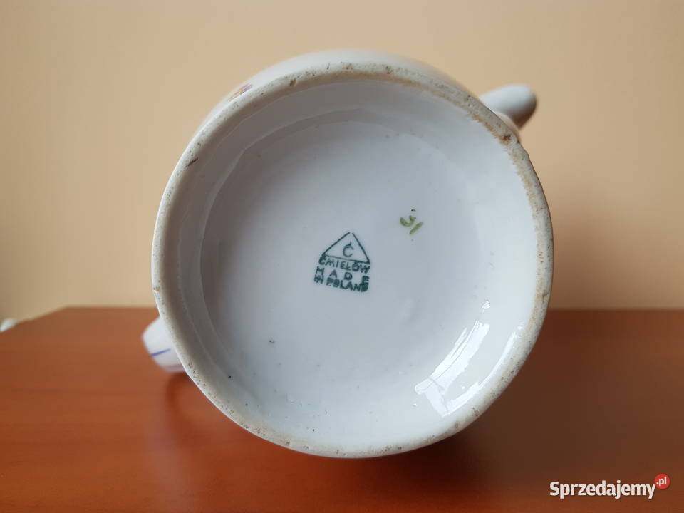 Sygnowany dzbanek ALEKSANDER Ćmielów stara Dąbrowa Górnicza sprzedam