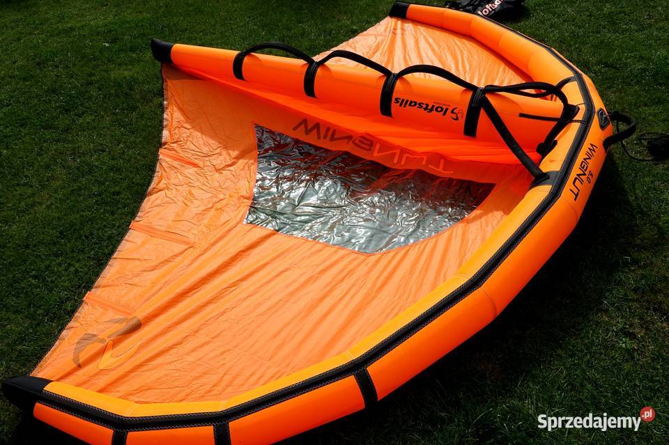 Latawiec wing foil Loftsails WingNUT 50m2 prawie Łódź