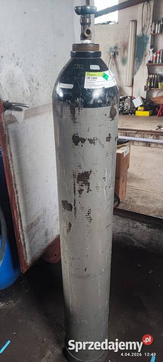 Butla z azotem azot 40l sprawdzanie szczelności śląskie Żelisławice