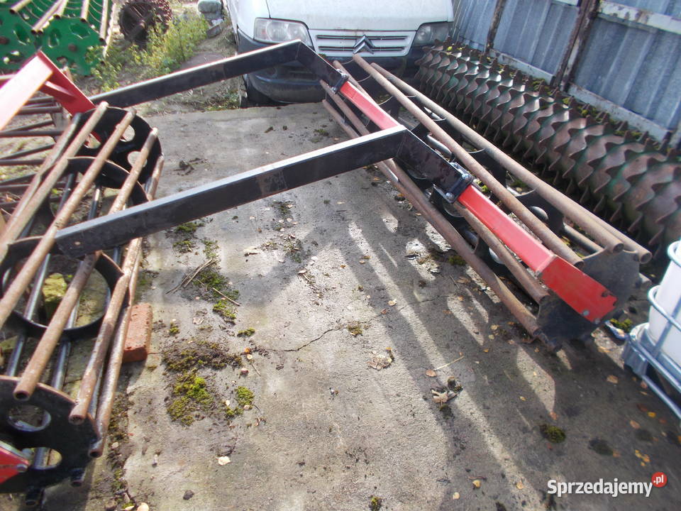 wał 27 26 m fi 500 mm z ramką i uchwytami zdjęty Łubianka