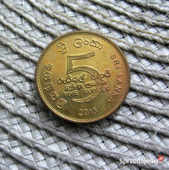 Sri Lanka 5 Rupi 2013r Kalisz