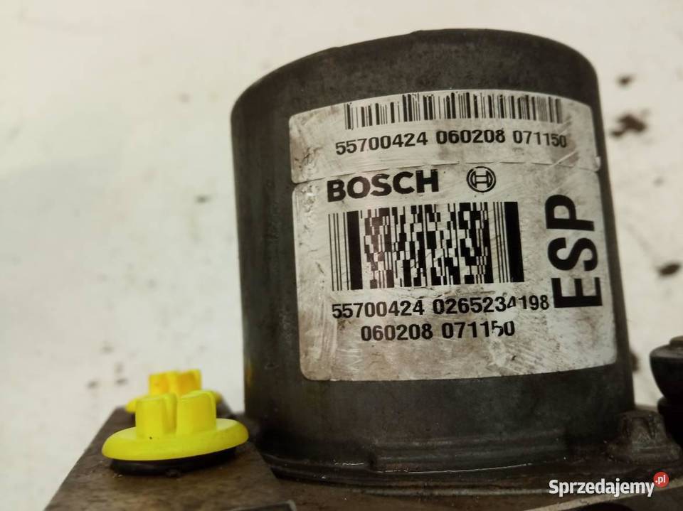 POMPA ABS 0265234198 0265950401 55700424 Fiat Rok produkcji 2006