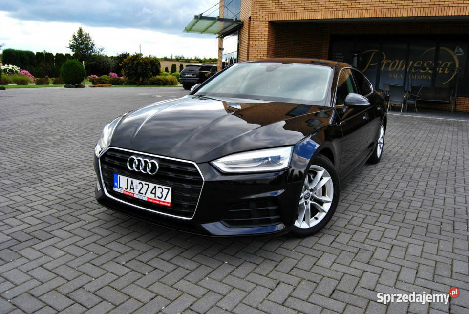Audi A5 STronic 20TDI 190 Biała SKÓRA wymianie tempomat lubelskie