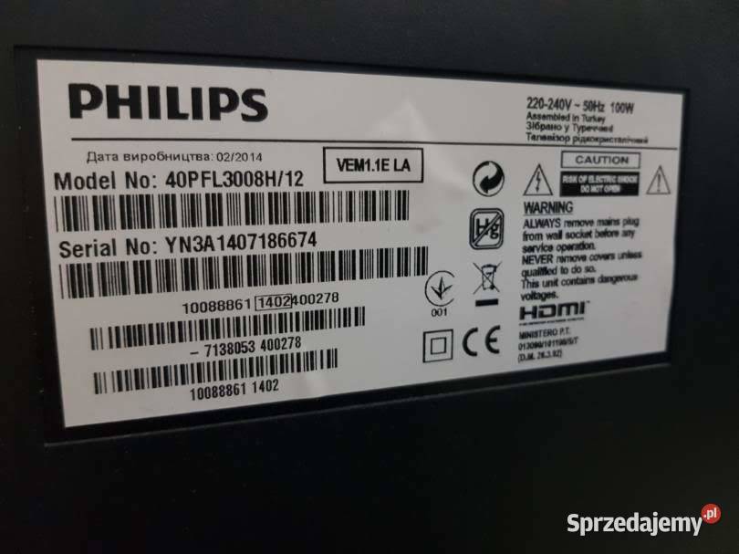 TELEWIZOR PHILIPS 40 Wrocław