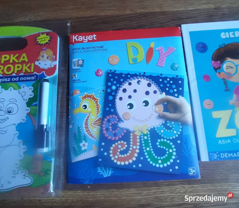 Zestaw edukacyjny i kreatywny dzieci trzy