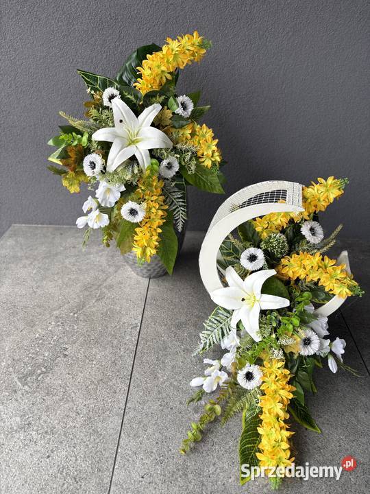 Stroiki komplety na grób Rybnik sprzedam