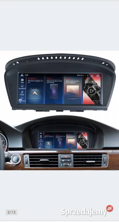 BMW E60 E61 E90 E91 E92 E93 Android 13 Nawigacja