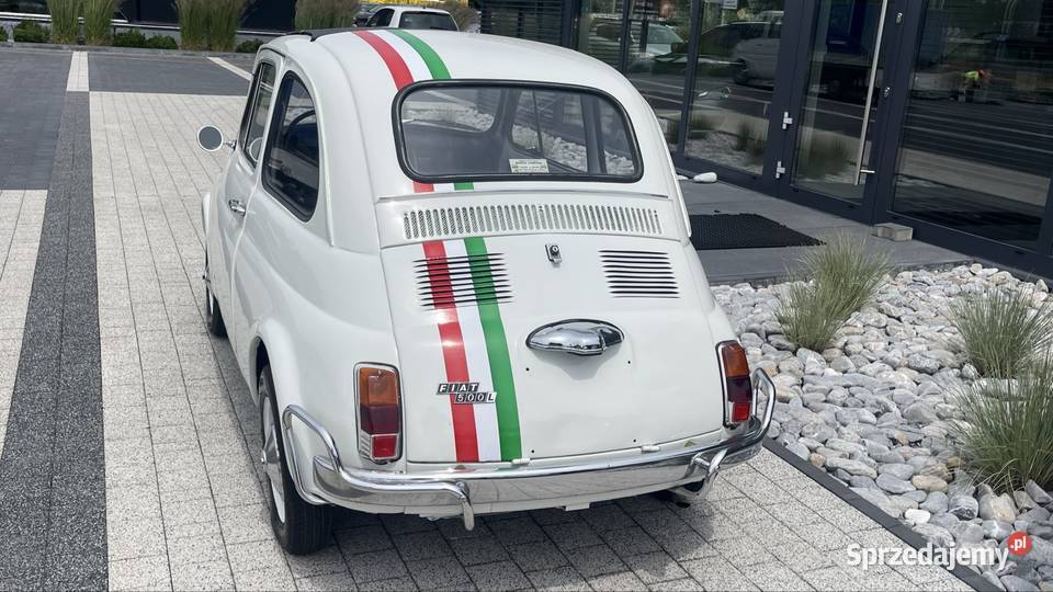 Fiat 500 Lusso Ikona włoskiej motoryzacji nieuszkodzony świętokrzyskie