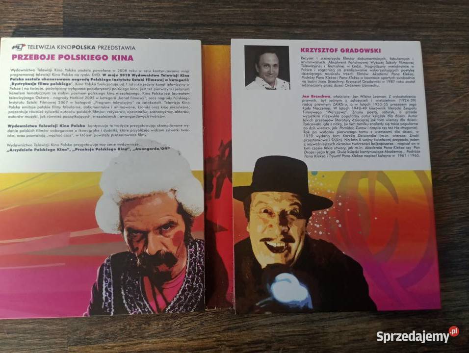 Pan Kleks 3xDVD TV Kino Polska Przeboje warmińsko-mazurskie Dywity
