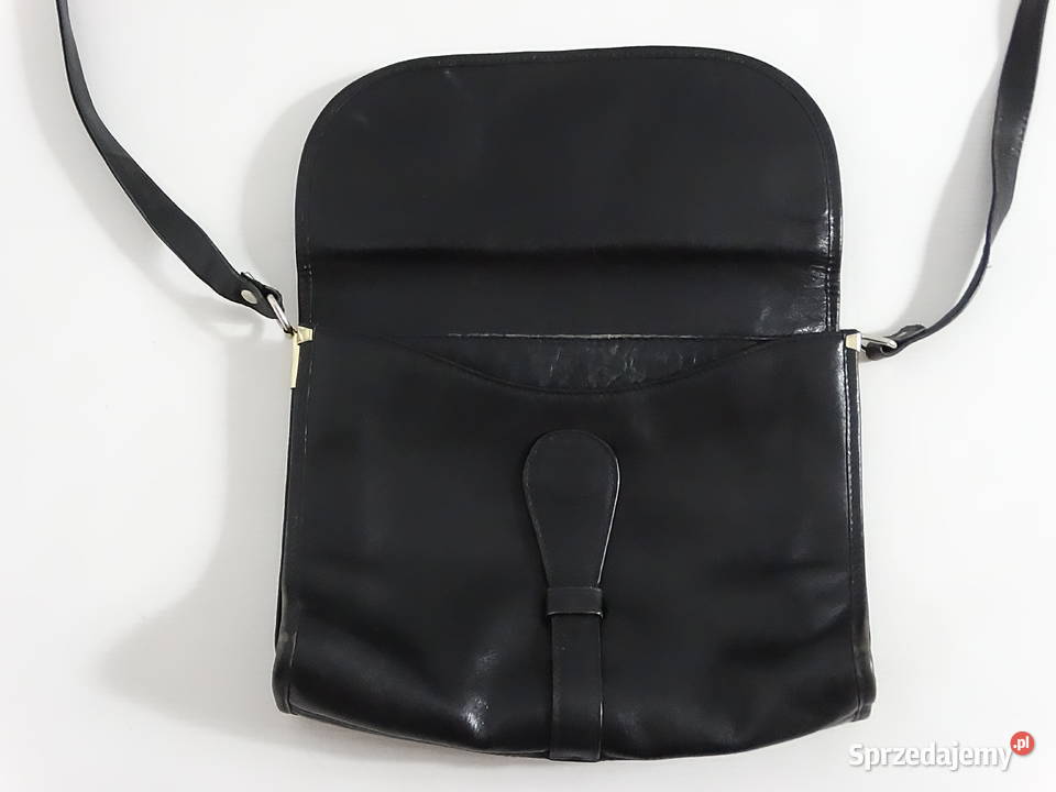 DANIEL Vintage Solidna torebka listonoszka 100