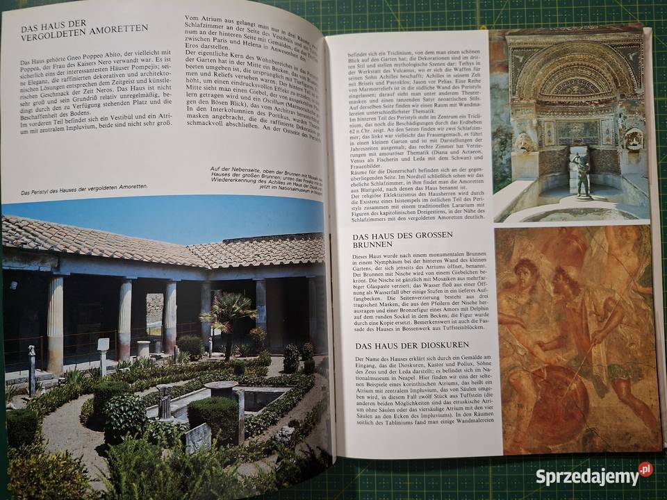 Pompeji Herculaneum der Vesuv j niem Kraków