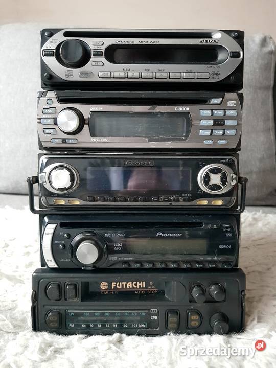 5x radio samochodowe PIONEER DEHP7300 CLARION mazowieckie